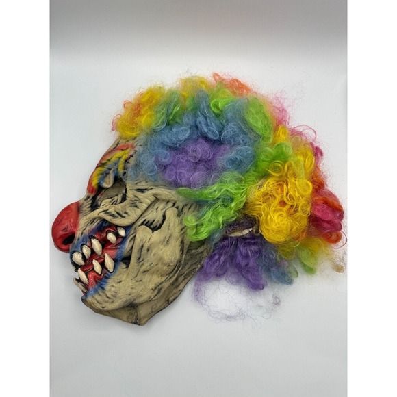 Be Something Studio Vintage "The Clown" Mask 1991 B.S.S. By B.Y. Made In USA - Picture 2 of 4